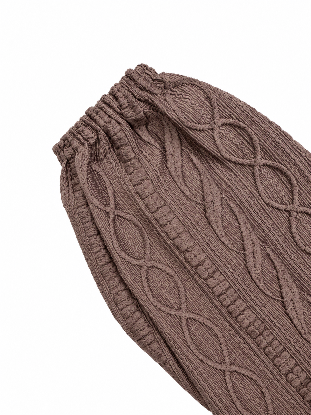 Cosy Heavy Hooded Knitted Maxi Dress By Ziss